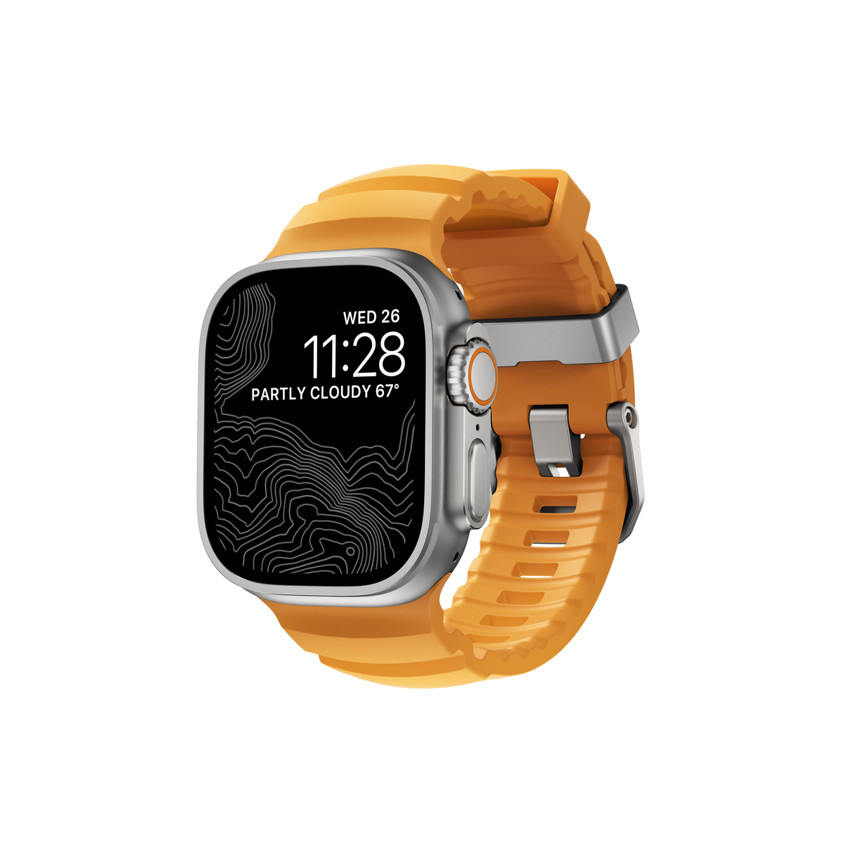 Nomad Rocky Point Band V2 - 46/49mm - Natural Hardware - Sol