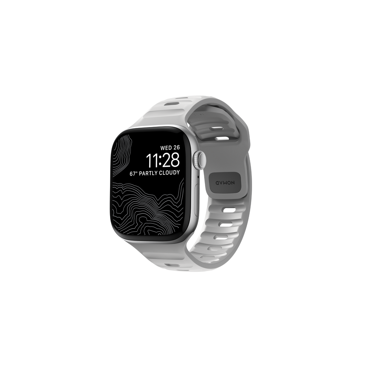 Nomad Sport Band V2 - 41/42mm - Lunar Grey