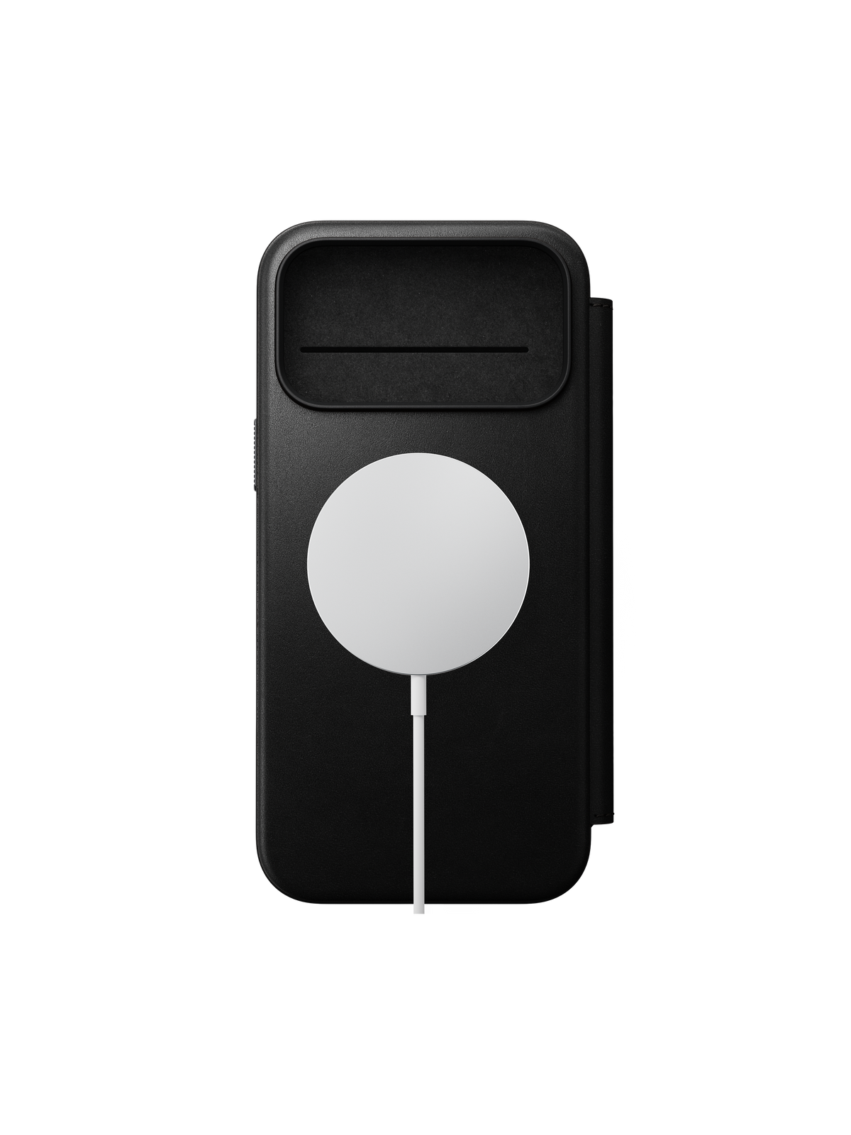 Nomad Modern Folio with Camino Leather for iPhone 18 Pro Max - Black