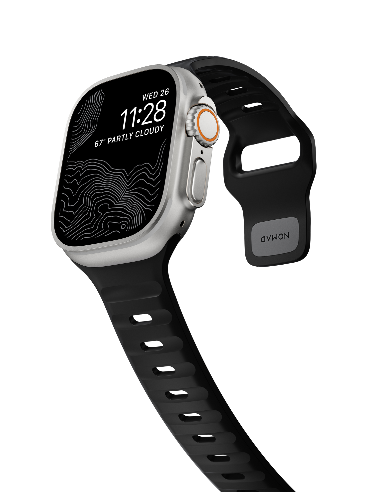 Nomad Sport Band - 46/49mm - Black