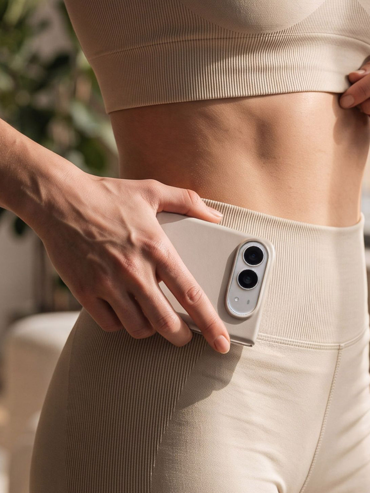 Vonmählen Soft Silicone Case for iPhone Duo - Cream
