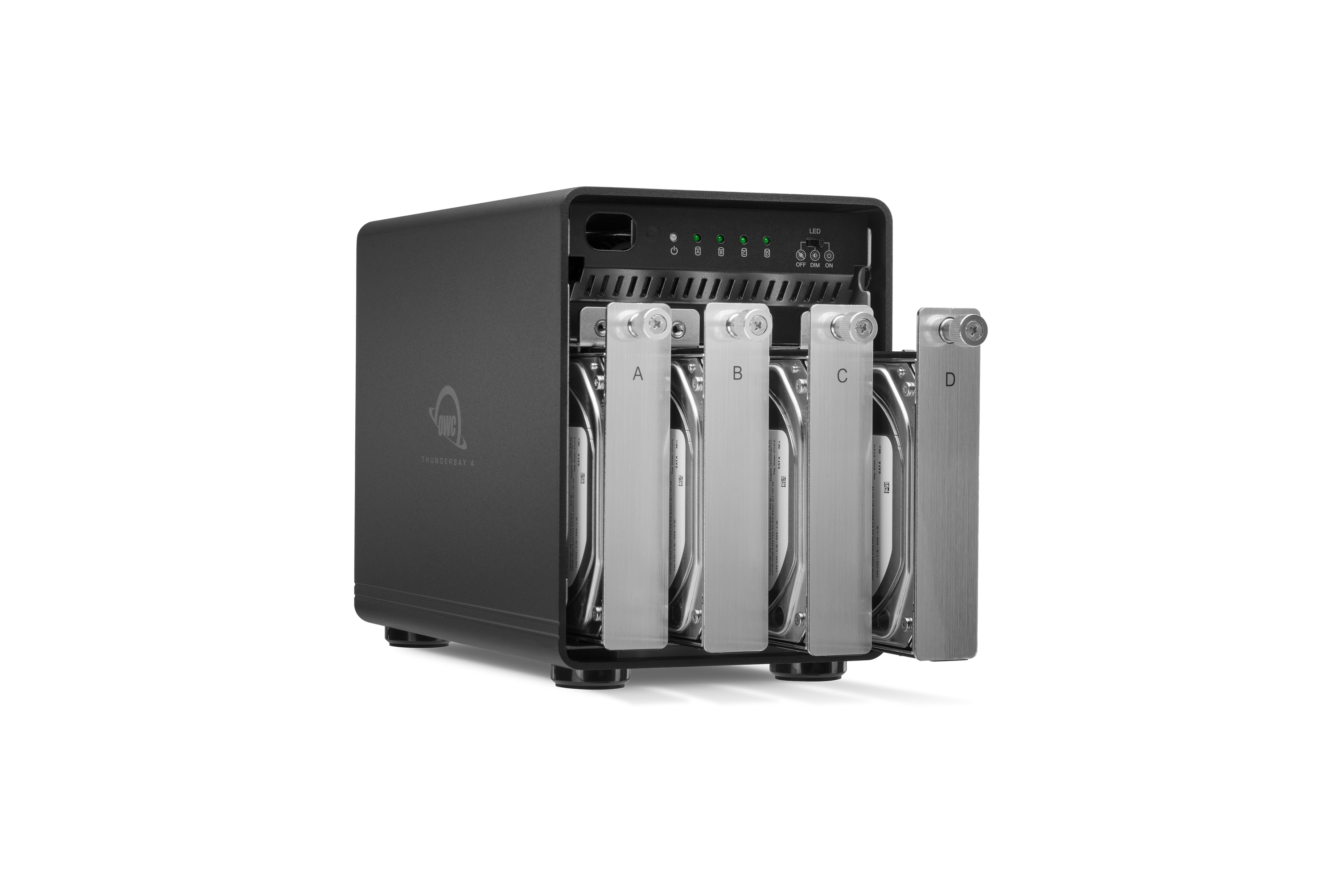 OWC  80TB Enterprise (4 x 20TB) ThunderBay 4 External Storage with SoftRAID