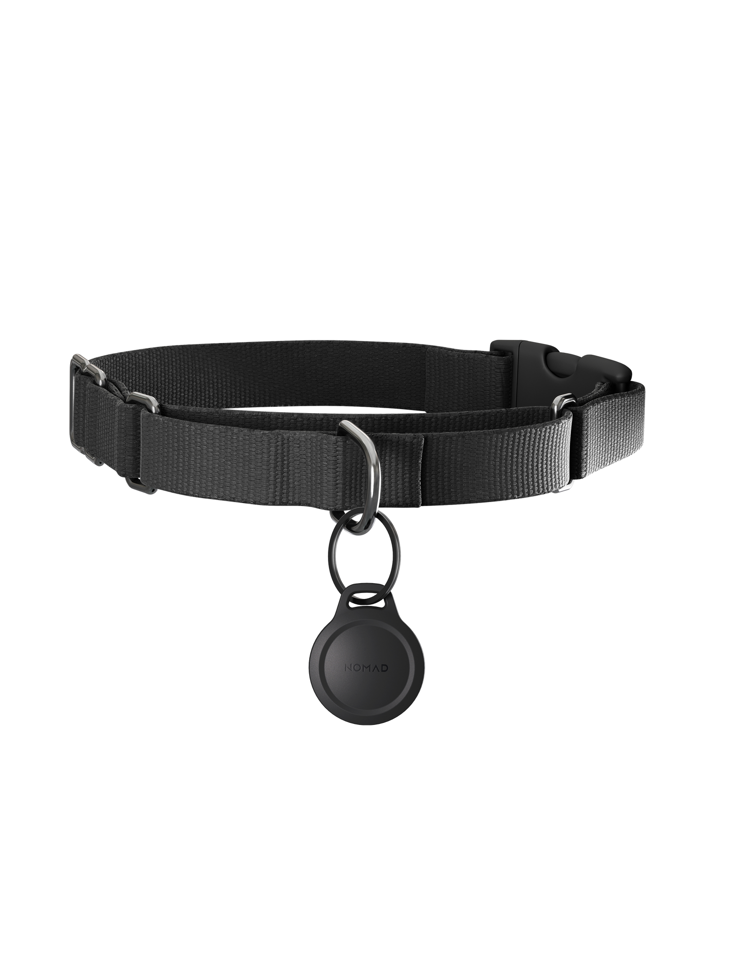 Nomad Rugged AirTag Keychain - Black - Two Pack