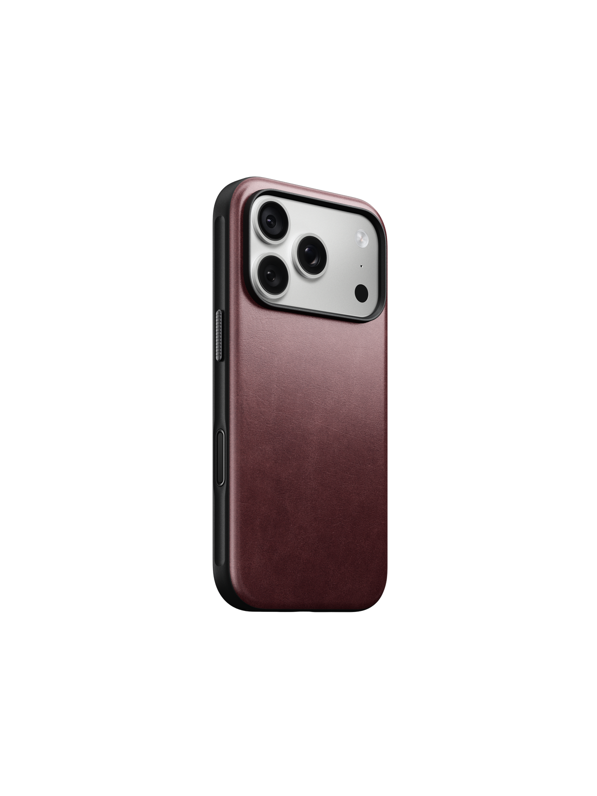 Nomad Modern Case with Horween Leather for iPhone 18 Pro - Burgundy