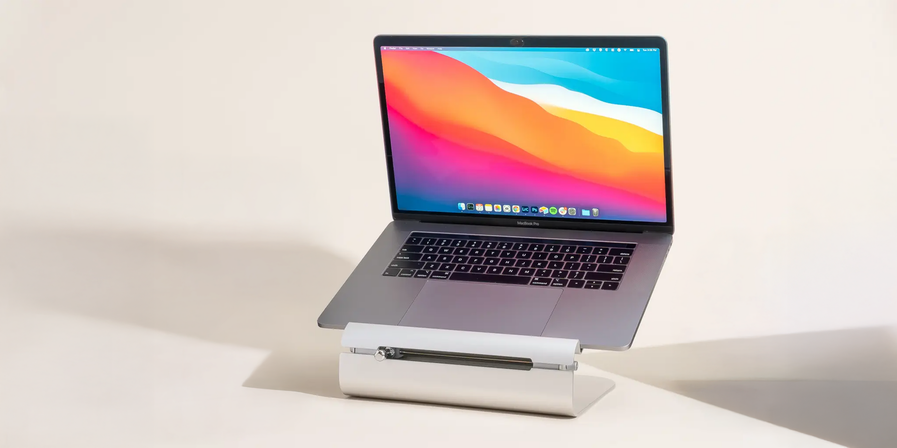 Rain Design iLevel2 Adjustable Height Laptop Stand - Silver