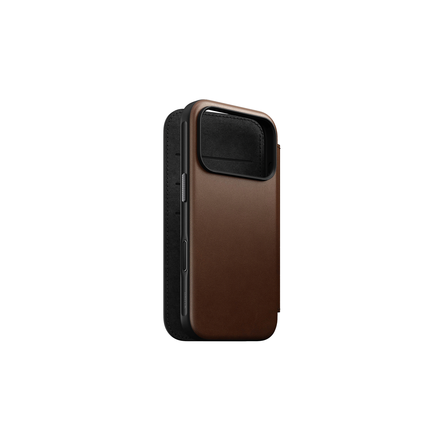 Nomad Modern Folio - Nomad Leather - iPhone 17 Pro - Brown
