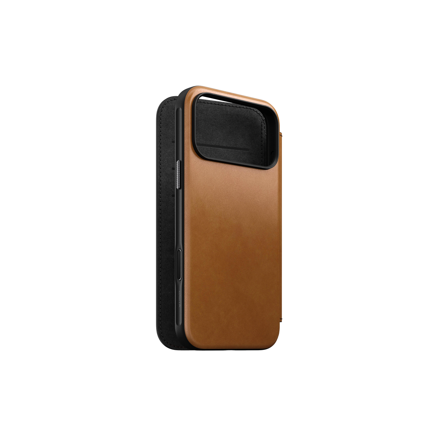 Nomad Modern Folio - Nomad Leather - iPhone 17 Pro Max - English Tan