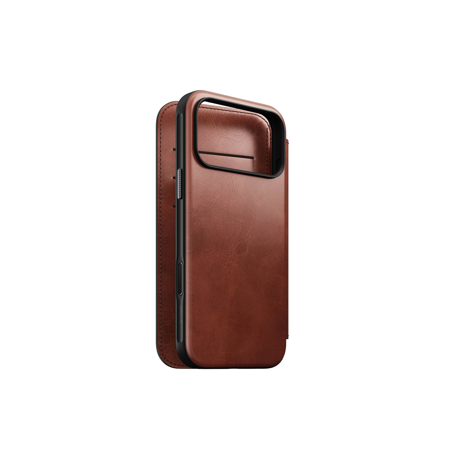 Nomad Modern Folio - Horween Leather - iPhone 17 Pro Max - Olde Dublin
