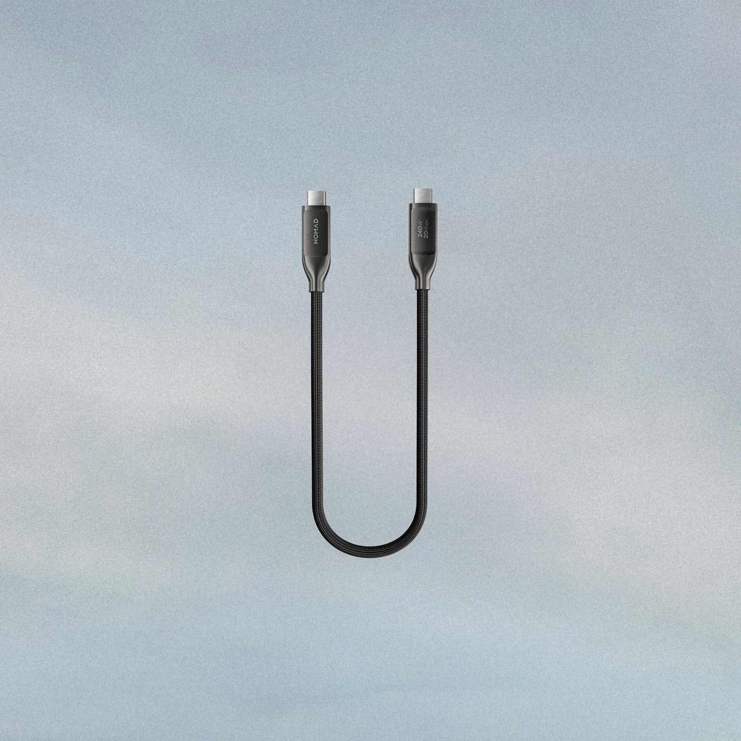 Nomad USB-C Data Kevlar Cable - 0.3M - Carbide