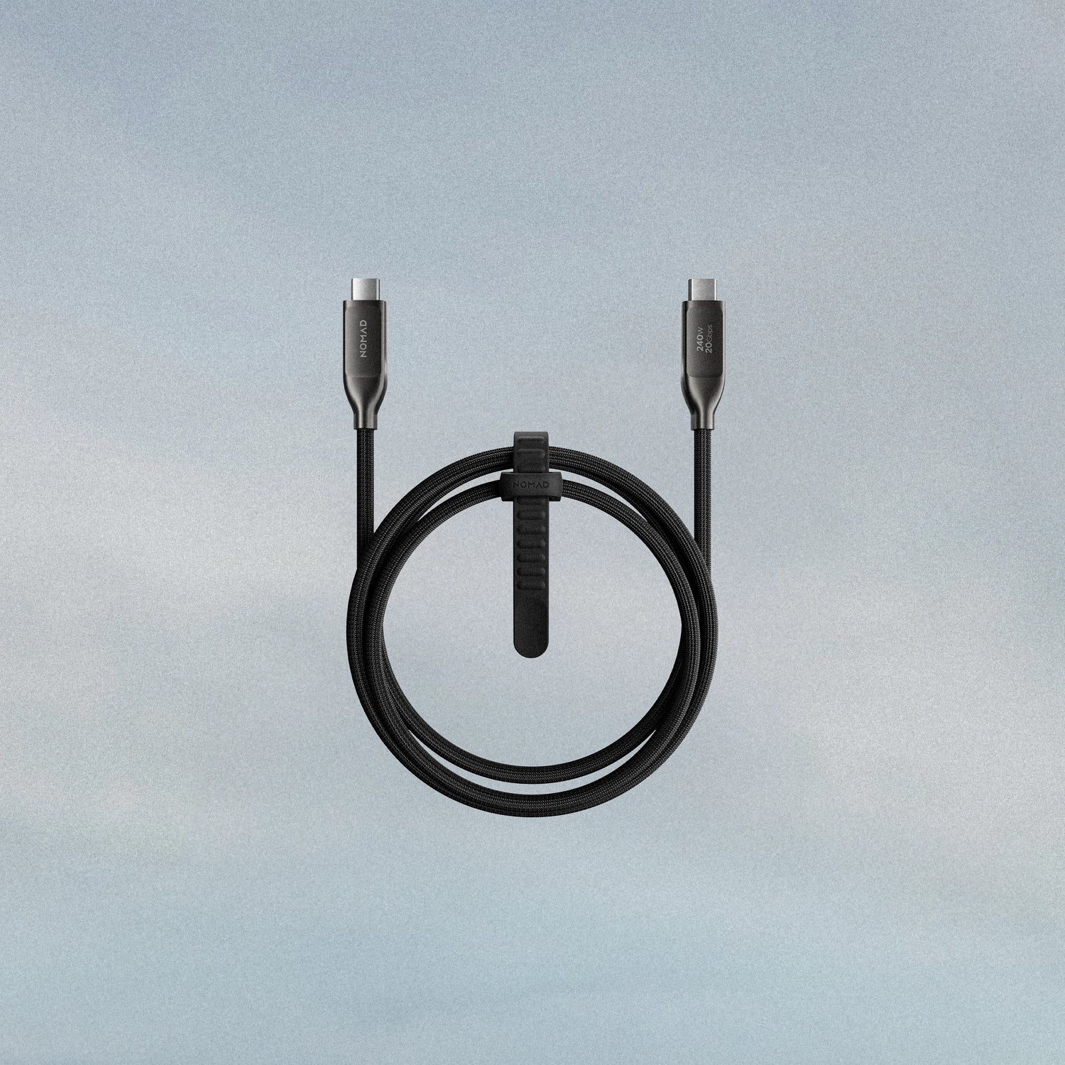 Nomad USB-C Data Kevlar Cable - 1.0M - Carbide