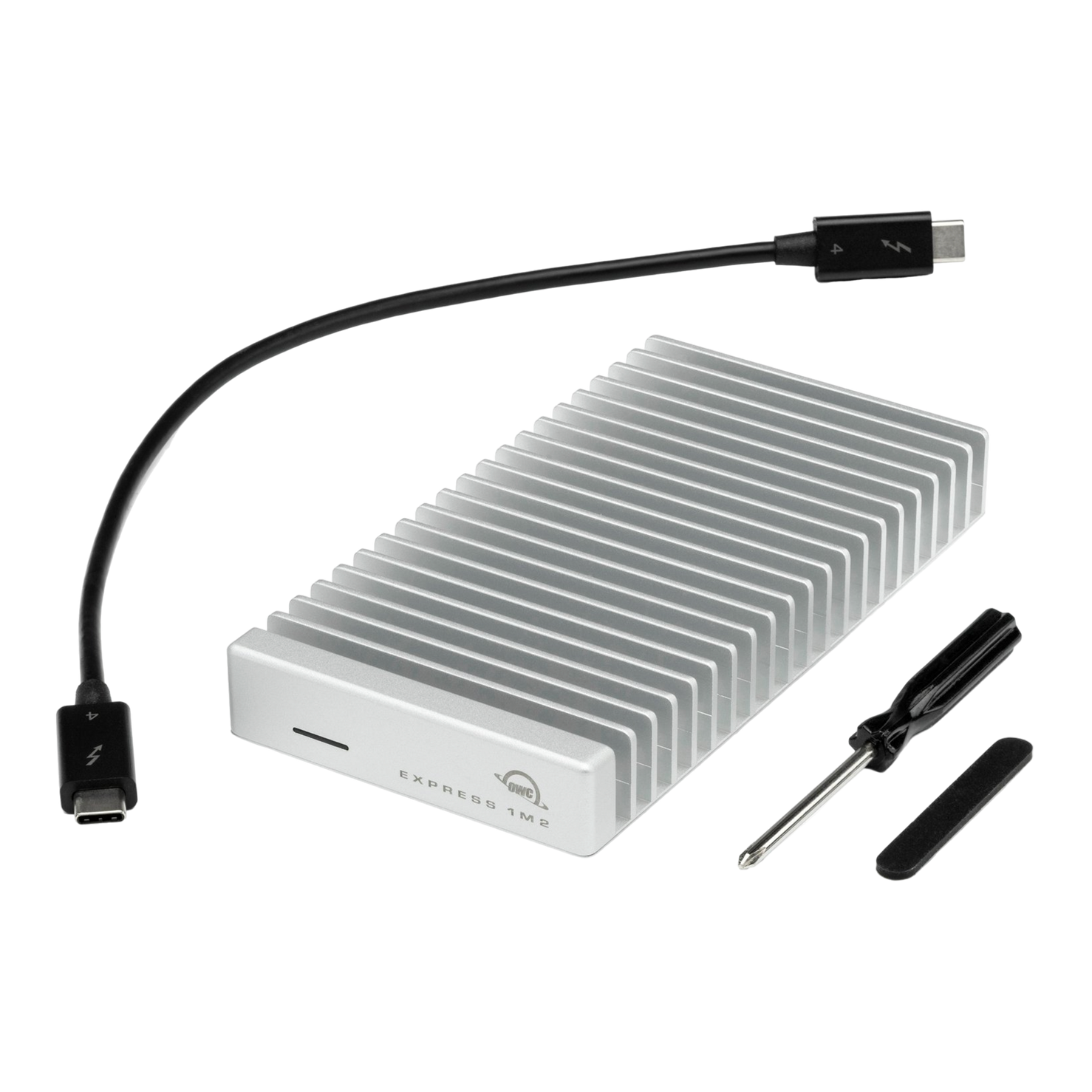 OWC Express 1M2 USB4 (40Gb/s) Bus-Powered Portable Storage Solution - 4TB NVMe SSD