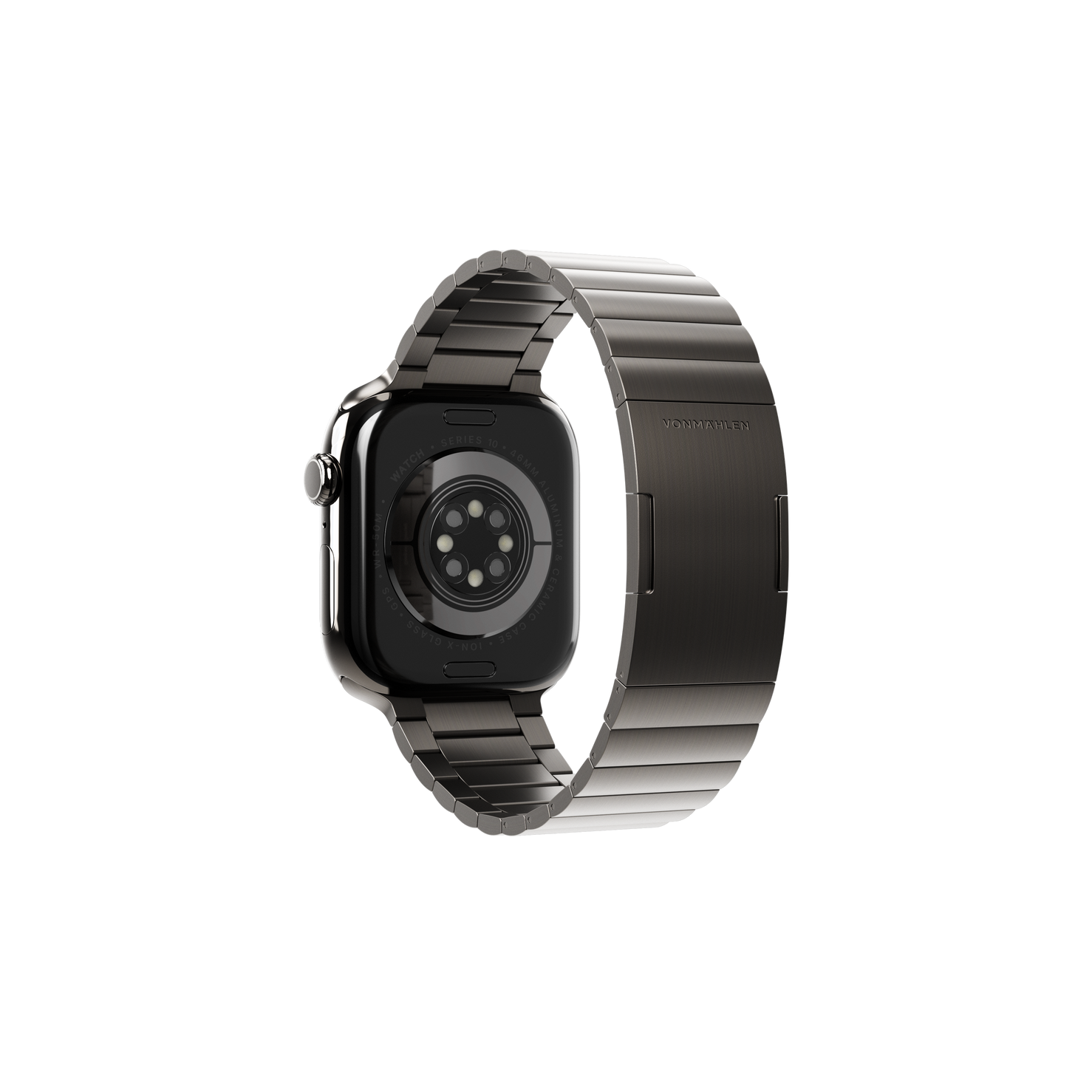 Vonmahlen Stainless Steel Link Bracelet Pro - 46/49mm - Granite Grey