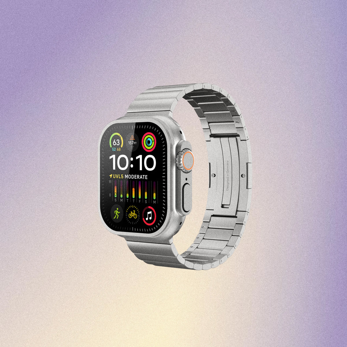 Vonmählen Titanium Link Bracelet Pro - 46/49mm - Nature