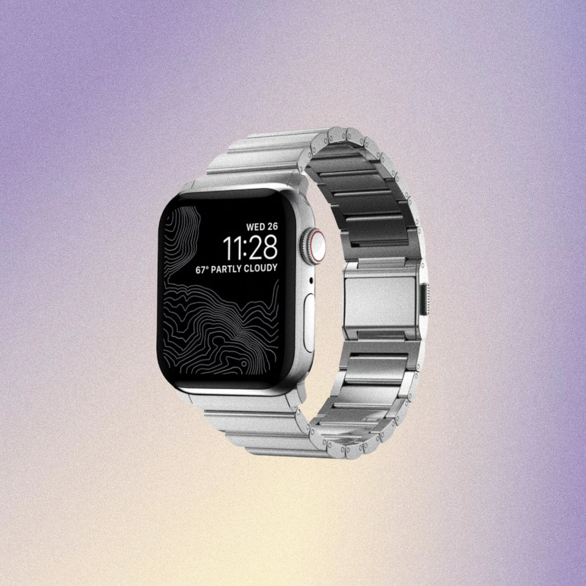 Nomad Steel Band - 46/49mm - Silver