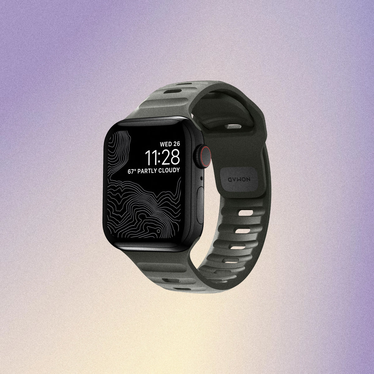 Nomad Sport Band - 46/49mm - Ash Green