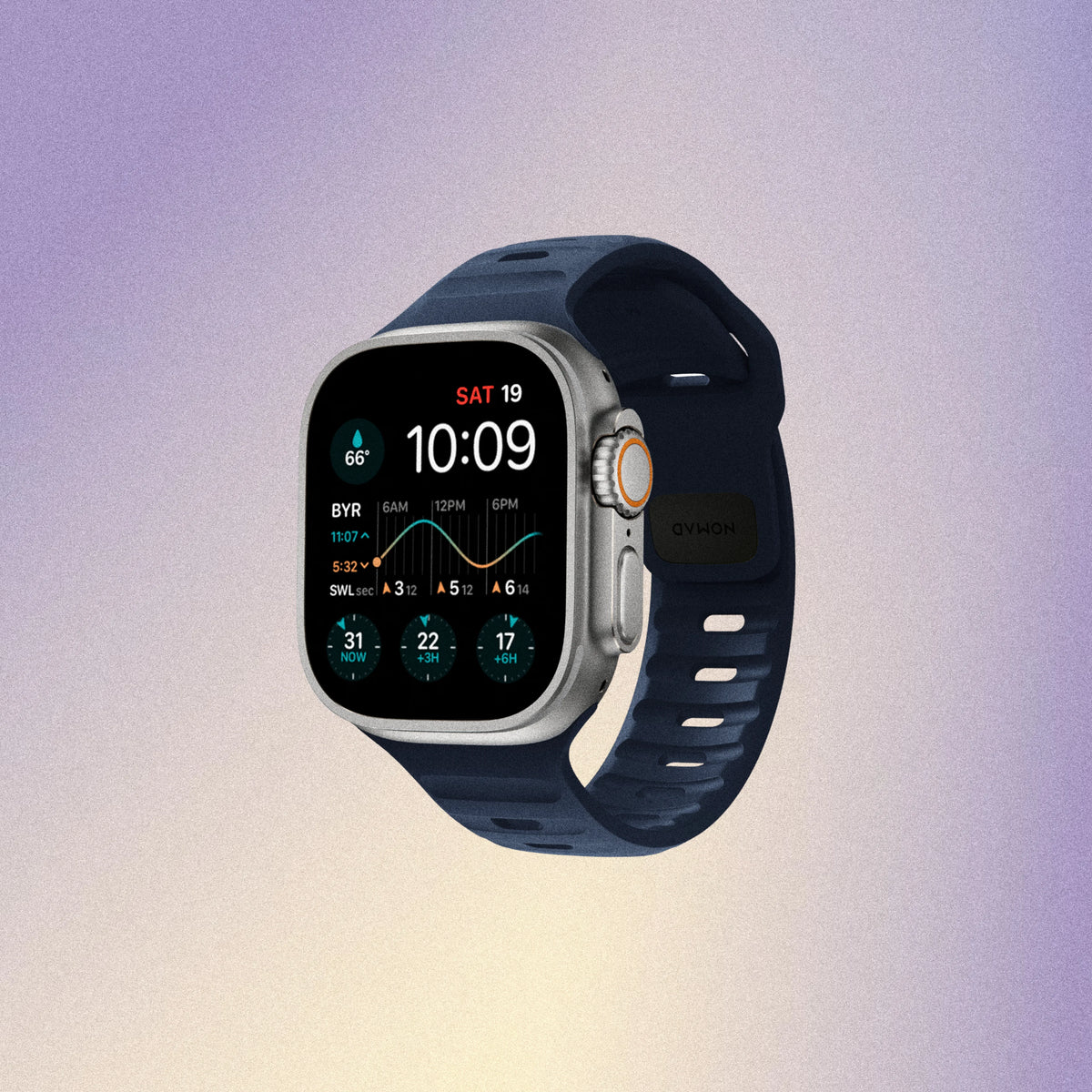 Nomad Sport Band - 46/49mm - Atlantic Blue - Limited Edition