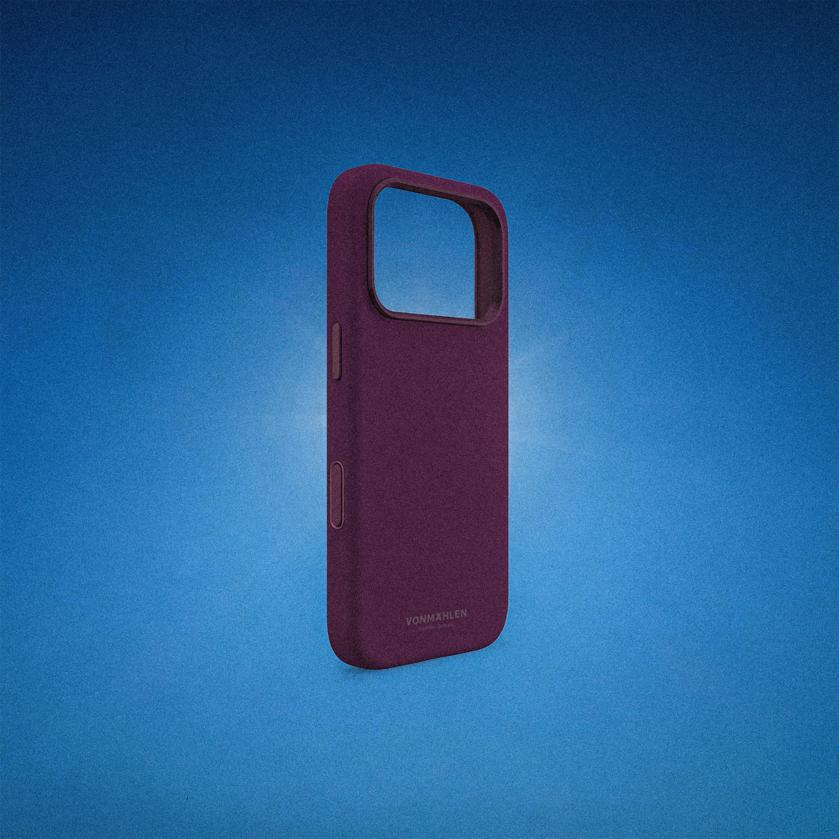 Vonmählen Soft Silicone Case for iPhone 18 Pro Max - Burgundy