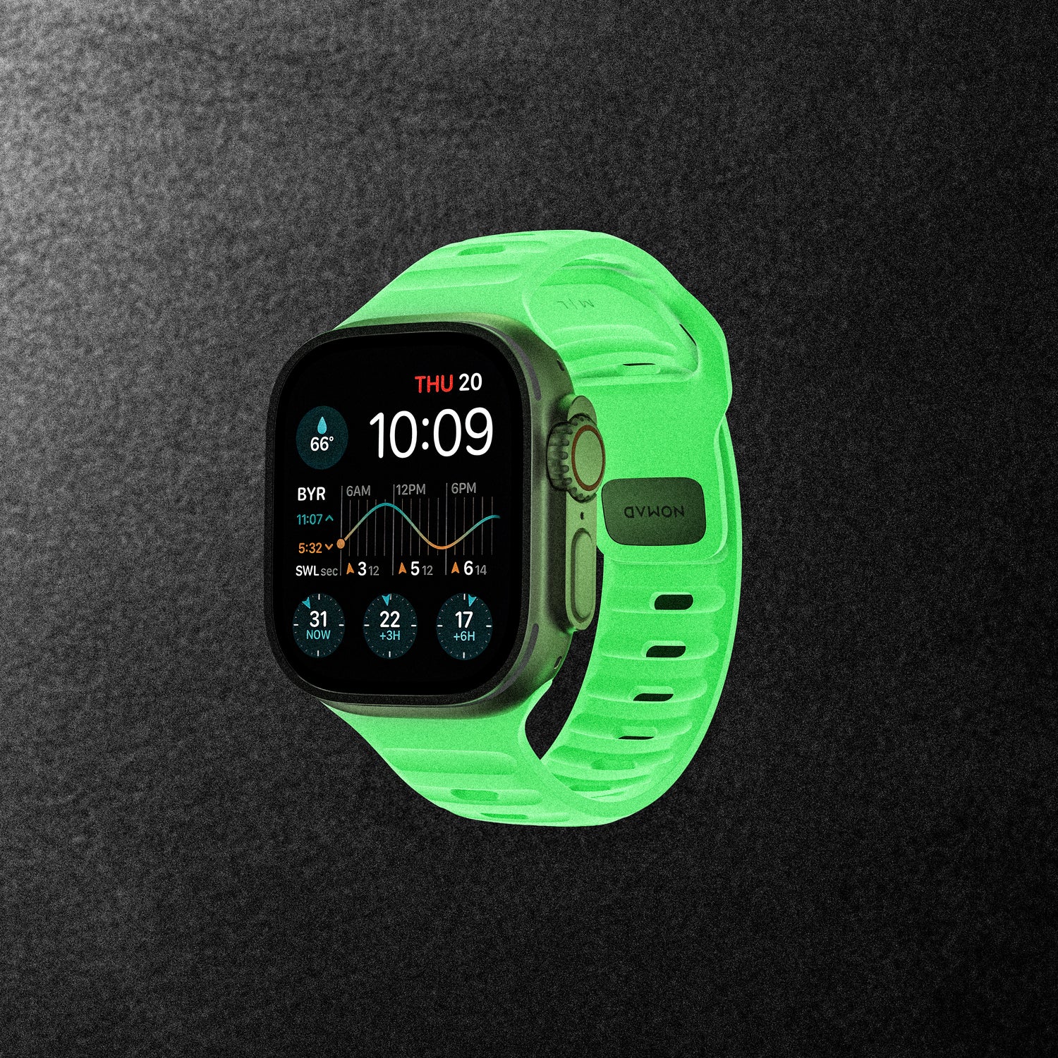 Nomad Sport Band - 46/49mm - Glow 2.0