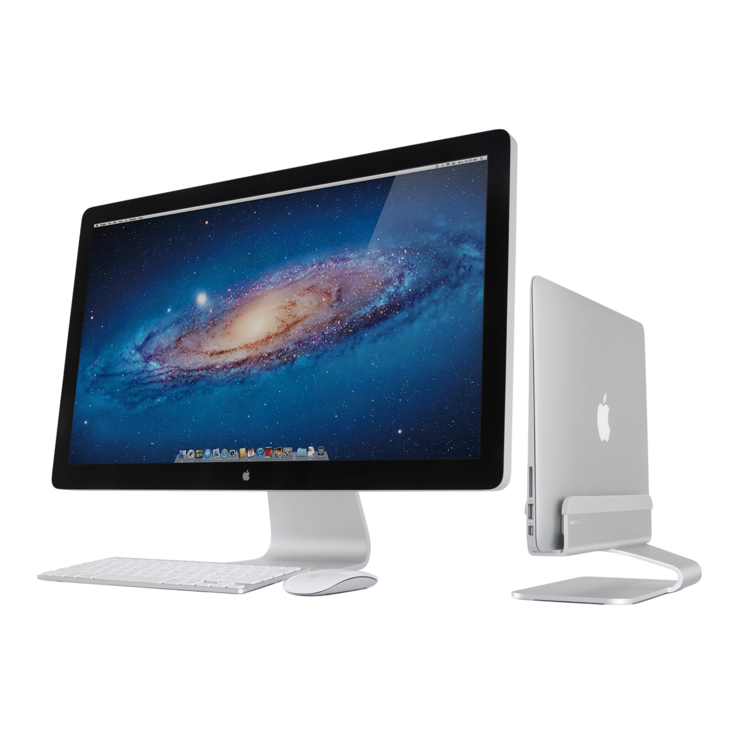Rain Design mTower Vertical Laptop Stand - Silver