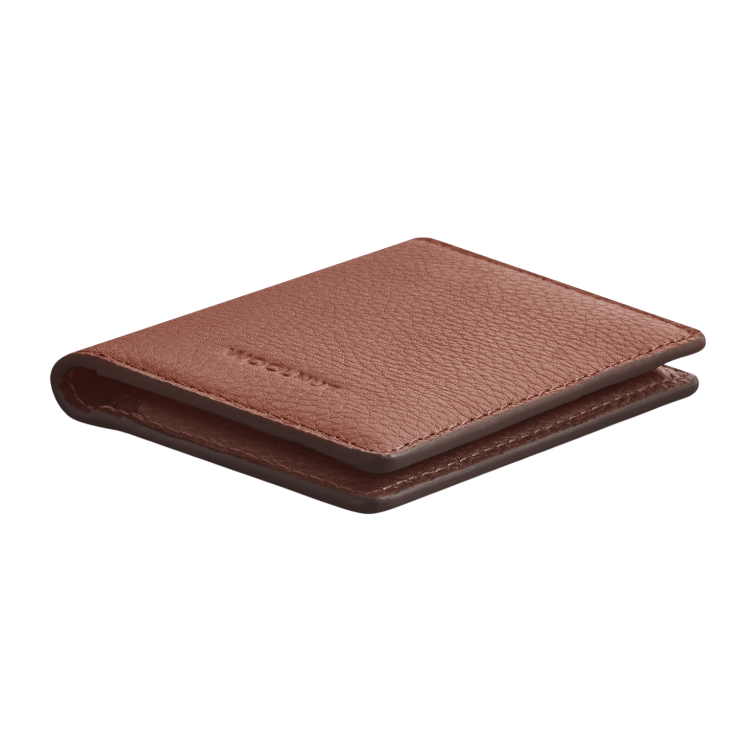 Woolnut Leather Wallet - Cognac