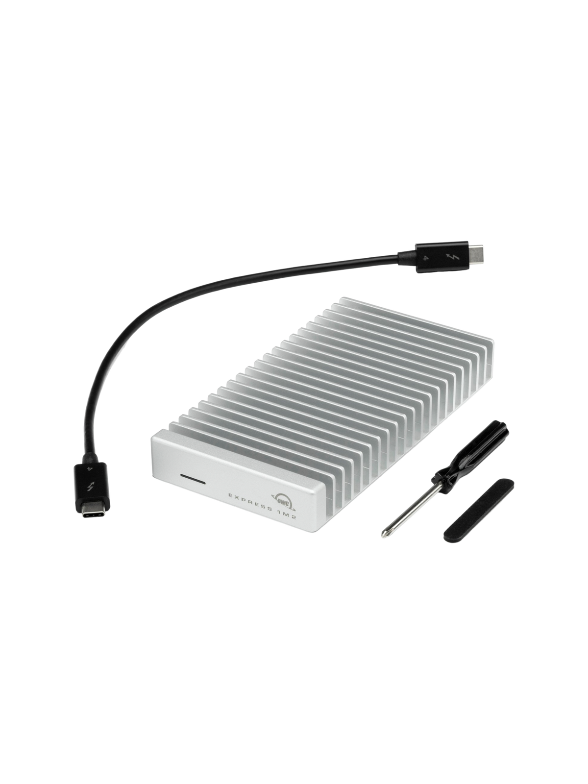 OWC Express 1M2 USB4 (80Gb/s) Bus-Powered Portable Storage Solution - 4TB NVMe SSD