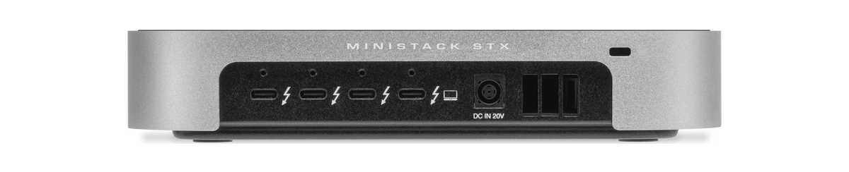 OWC miniStack STX Enclosure & Thunderbolt Hub - Silver