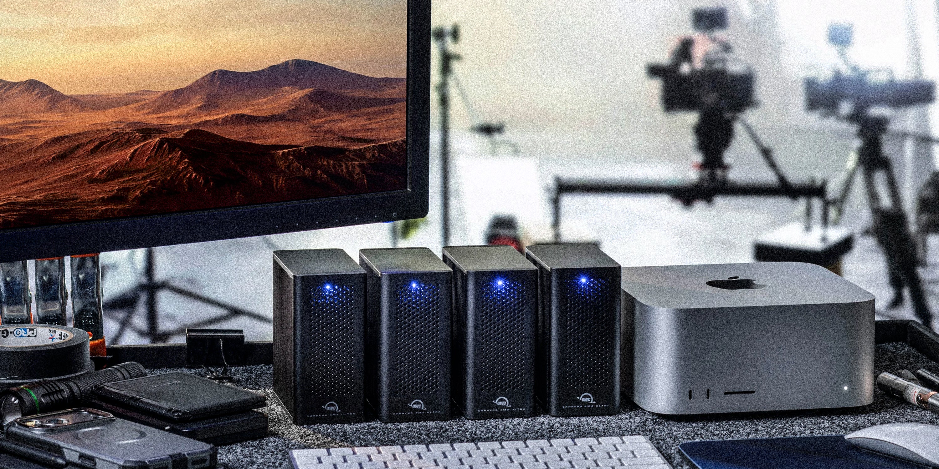 OWC Express 4M2 Ultra Thunderbolt 5 M.2 NVMe SSD Enclosure