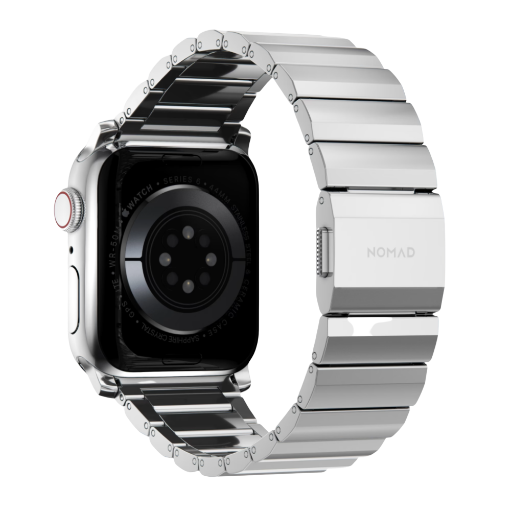 Nomad Steel Band - 46/49mm - Silver