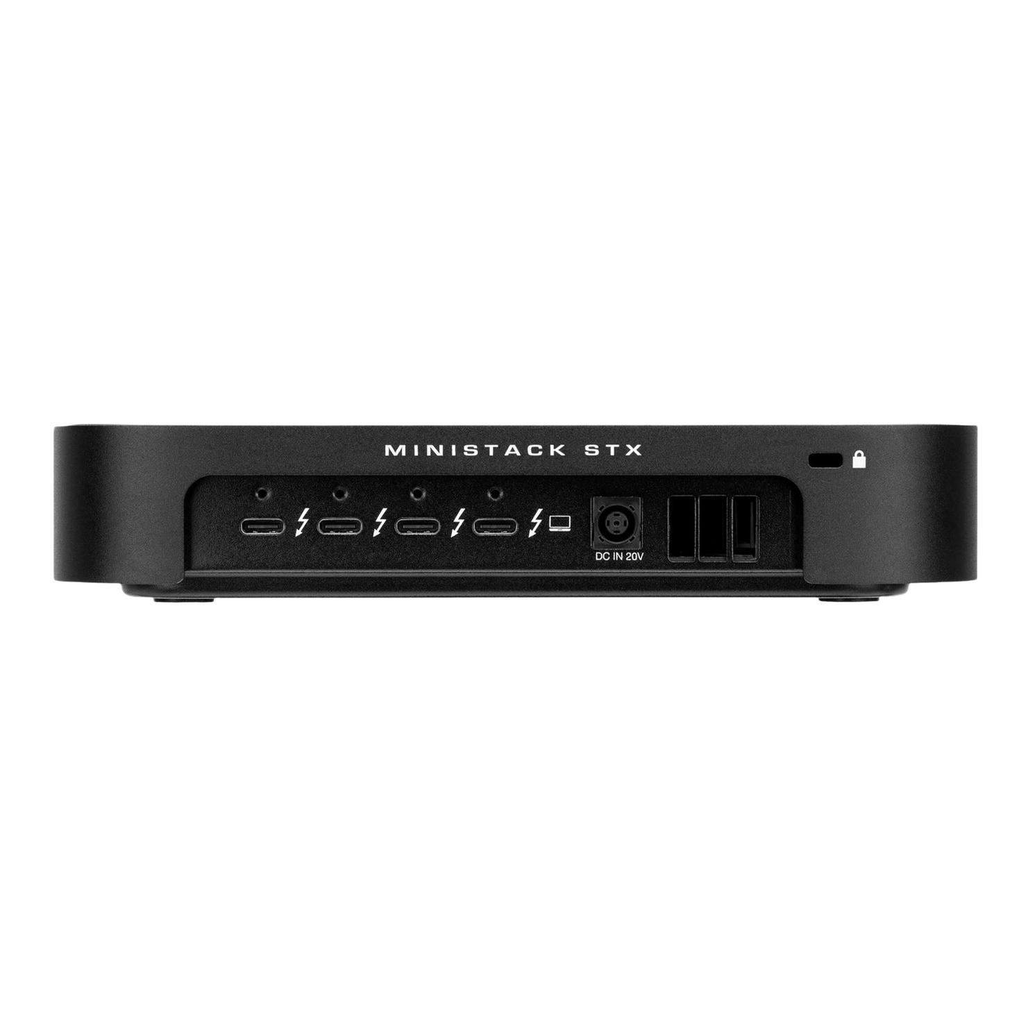 OWC miniStack STX Enclosure and Thunderbolt Hub - Black