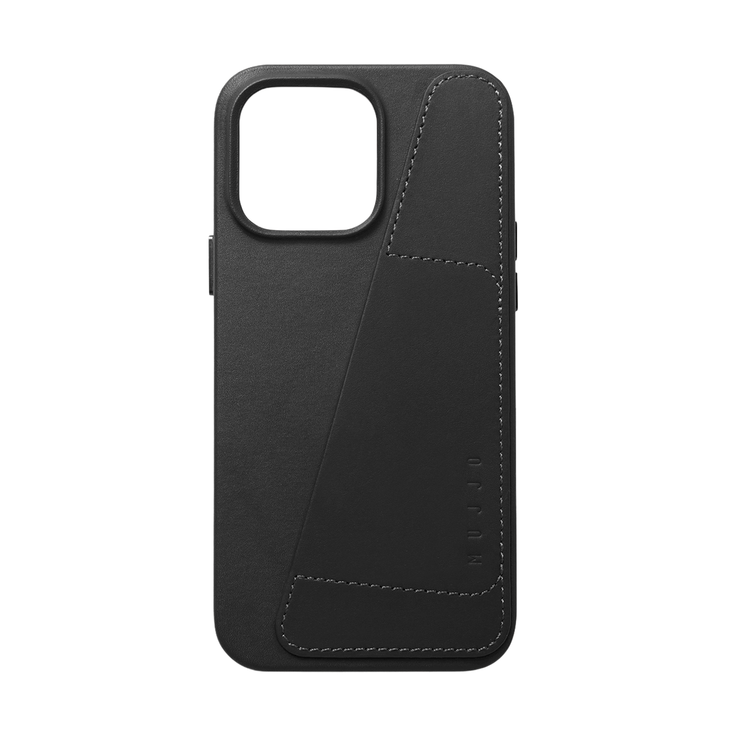 Mujjo Full Leather Wallet Case for iPhone 14 Pro Max - Black