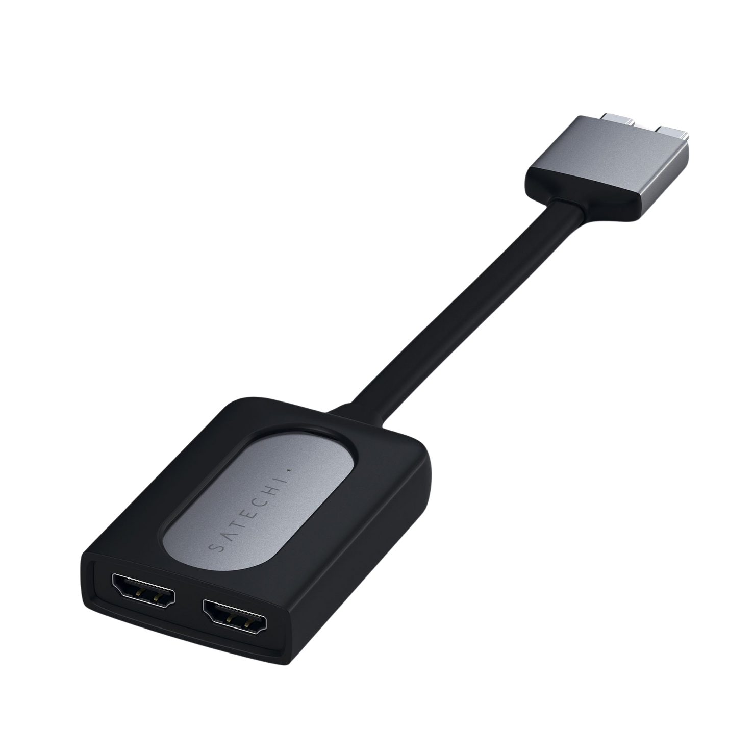 Satechi USB-C Dual HDMI Adapter - Space Grey